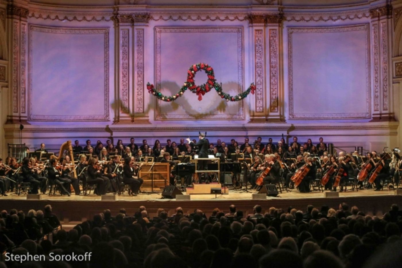 Photo Coverage: More Pics! Kelli O'Hara & Matthew Morrison and The New York Pops Holiday Concert  Image