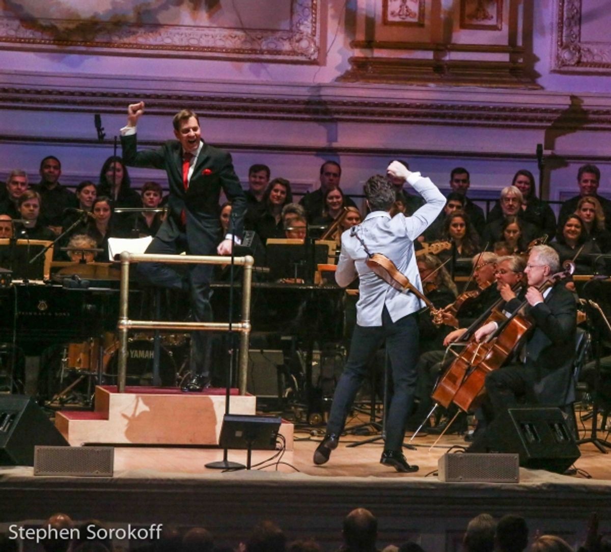 Steven Reineke & Matthew Morrison at 