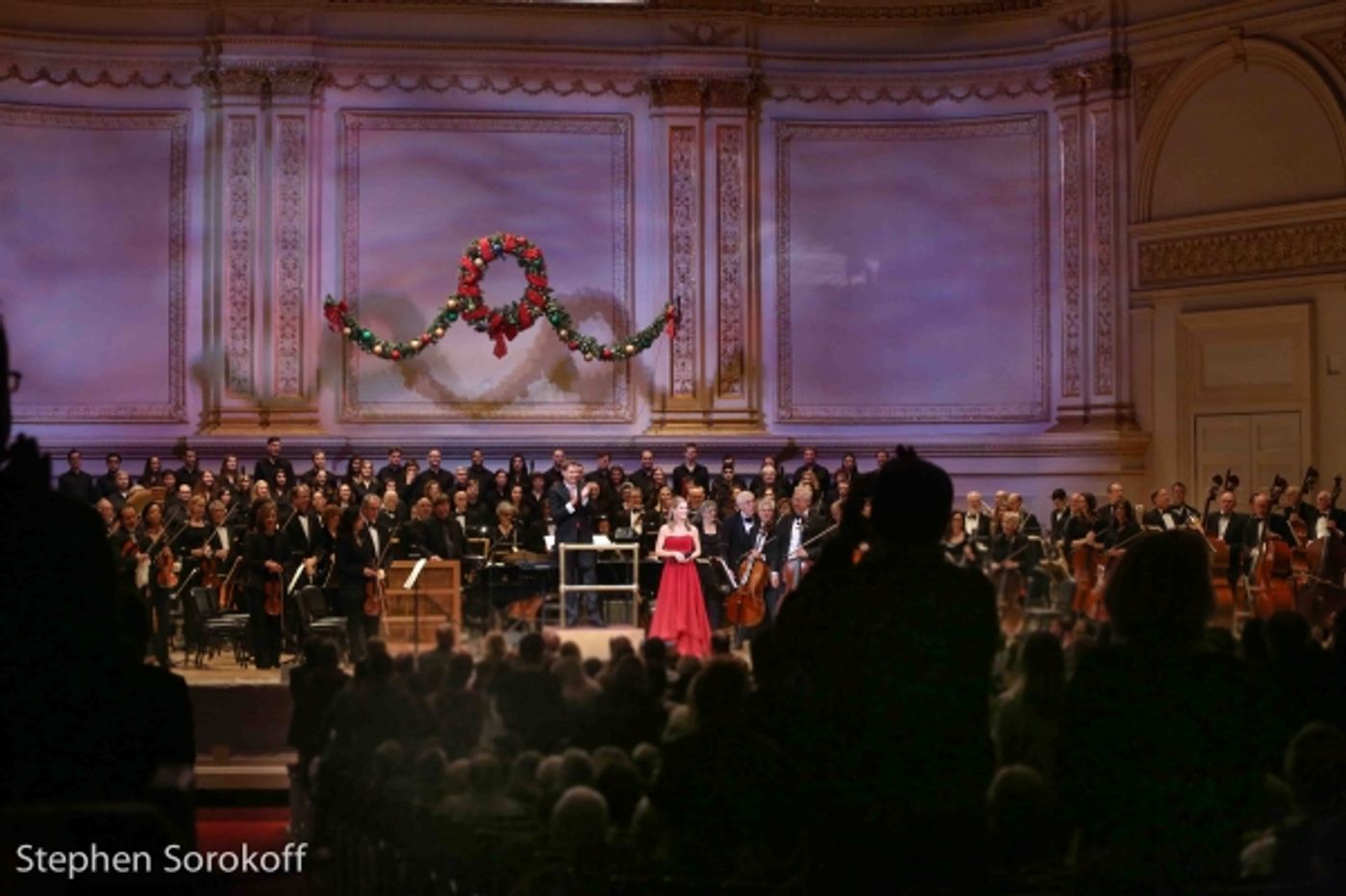 Photo Coverage: More Pics! Kelli O'Hara & Matthew Morrison and The New York Pops Holiday Concert  Image