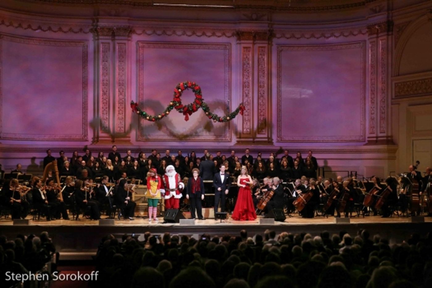Photo Coverage: More Pics! Kelli O'Hara & Matthew Morrison and The New York Pops Holiday Concert  Image