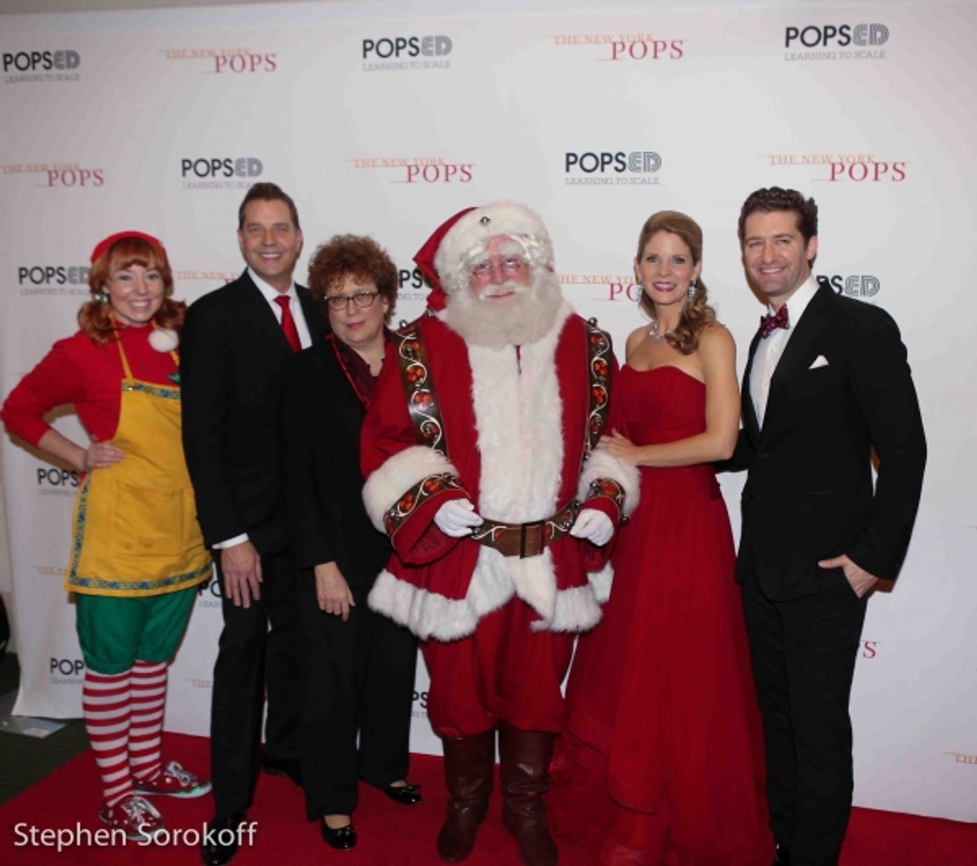 Photo Coverage: More Pics! Kelli O'Hara & Matthew Morrison and The New York Pops Holiday Concert  Image