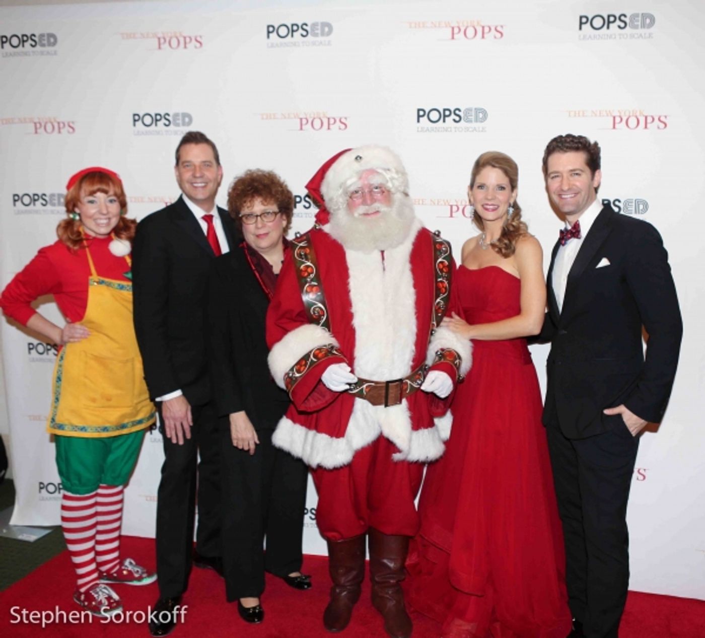 Photo Coverage: More Pics! Kelli O'Hara & Matthew Morrison and The New York Pops Holiday Concert  Image