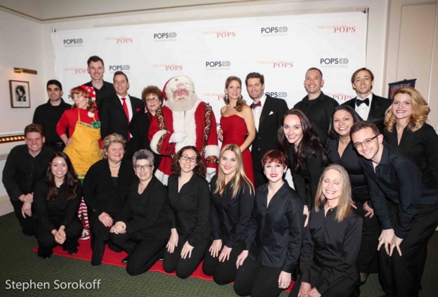 Photo Coverage: More Pics! Kelli O'Hara & Matthew Morrison and The New York Pops Holiday Concert  Image