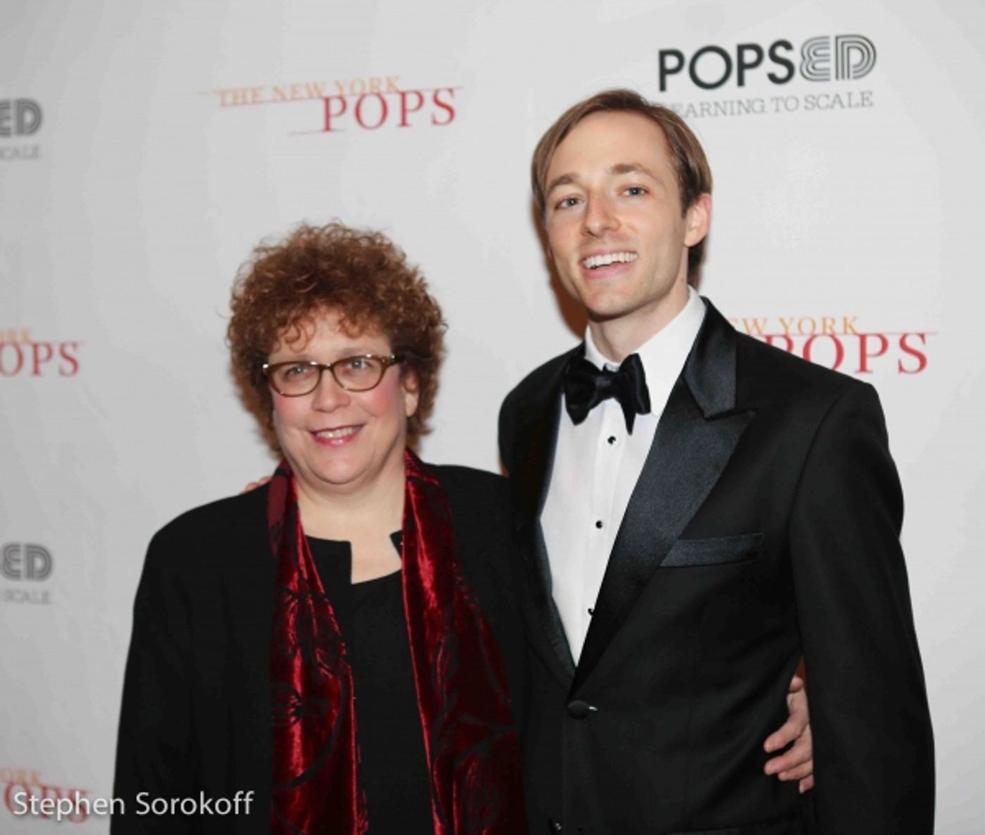 Photo Coverage: More Pics! Kelli O'Hara & Matthew Morrison and The New York Pops Holiday Concert  Image
