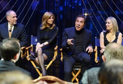  director Philip Wm. McKinley, Andrea Wynn, Steve Wynn and choreographer Marguerite D Photo