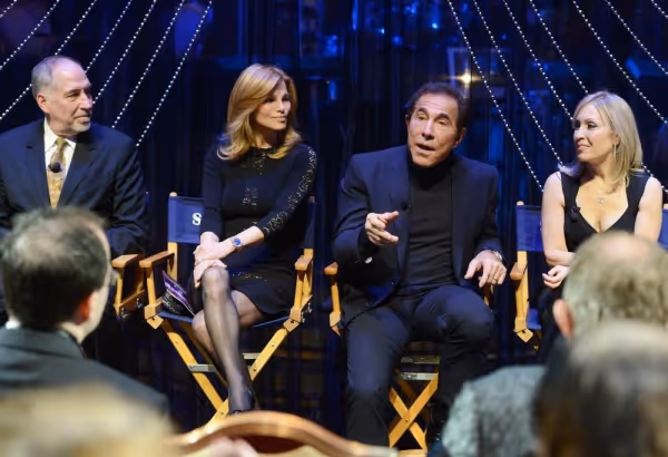  director Philip Wm. McKinley, Andrea Wynn, Steve Wynn and choreographer Marguerite D Photo