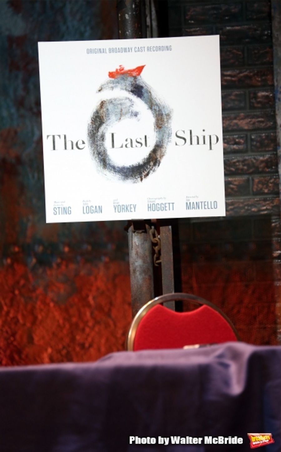 Photo Coverage: Sting and THE LAST SHIP Company Sign Cast Albums at the Neil Simon Theatre! Image