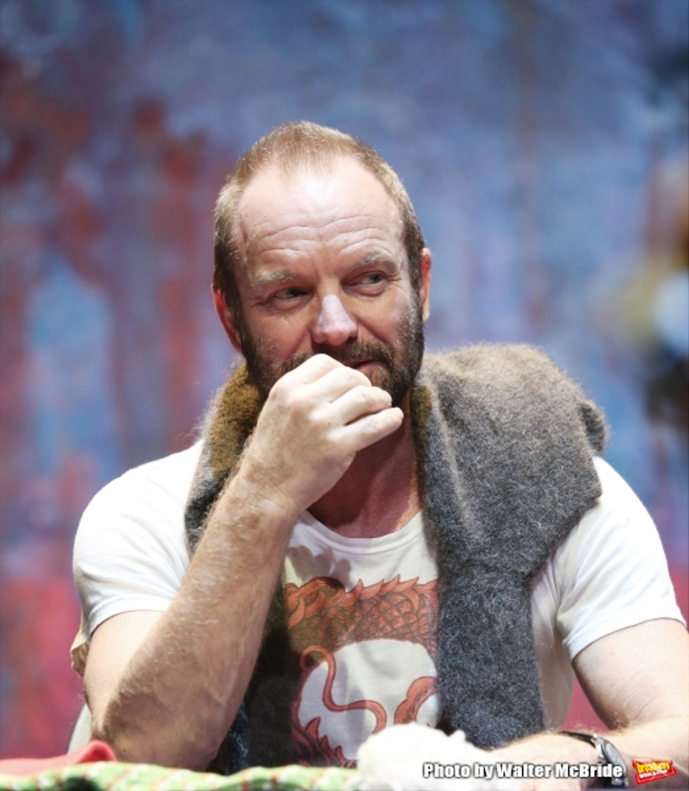 Photo Coverage: Sting and THE LAST SHIP Company Sign Cast Albums at the Neil Simon Theatre!  Image