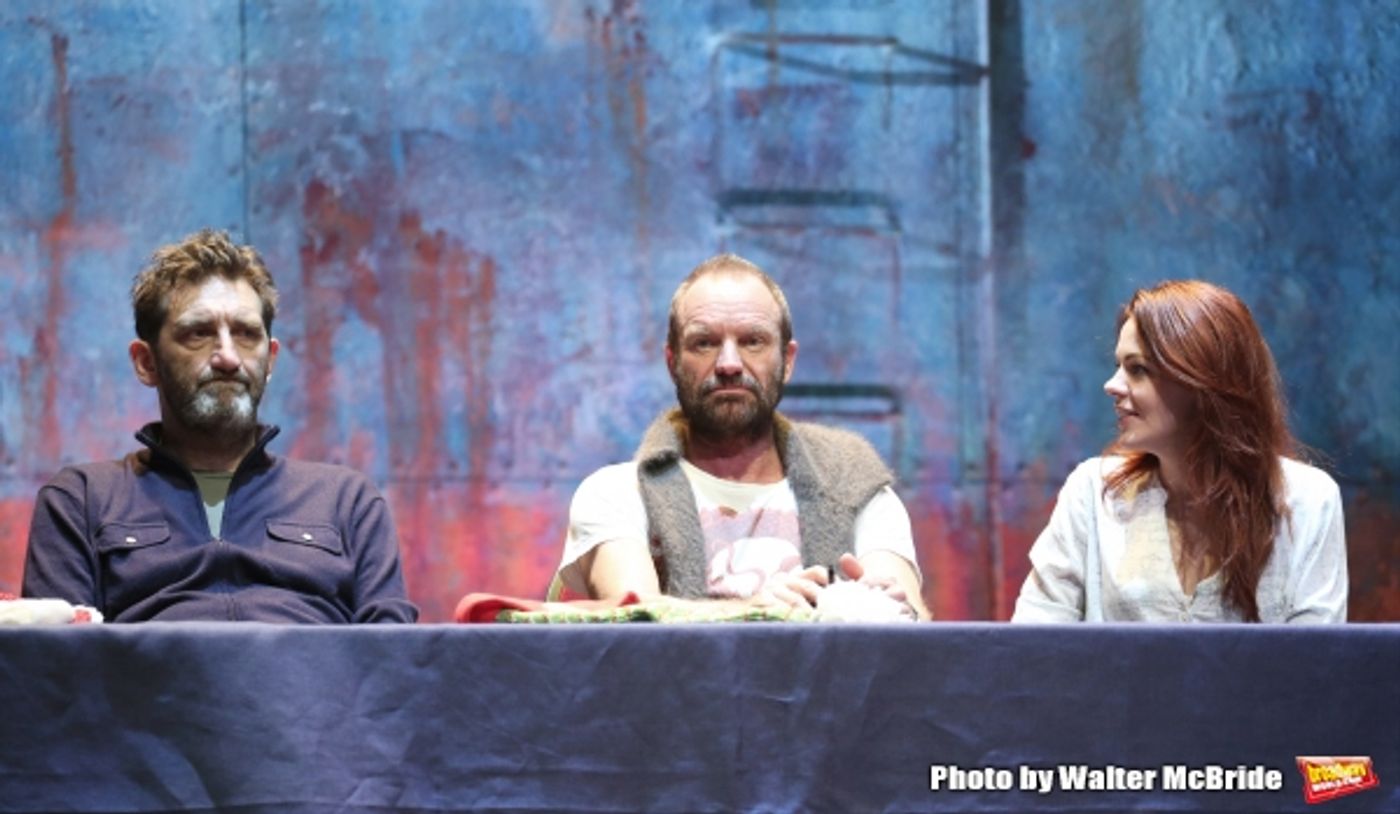 Photo Coverage: Sting and THE LAST SHIP Company Sign Cast Albums at the Neil Simon Theatre!  Image