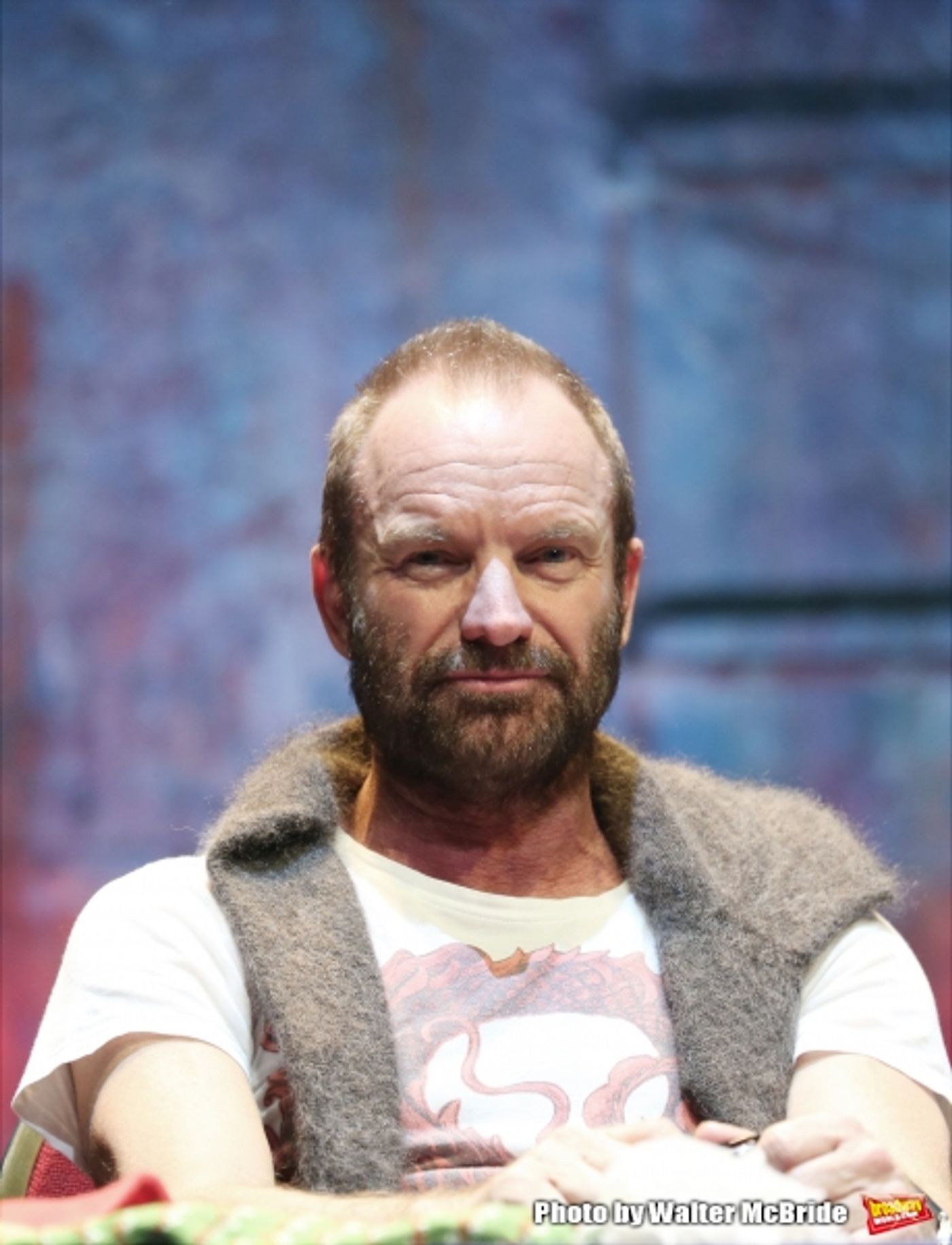 Photo Coverage: Sting and THE LAST SHIP Company Sign Cast Albums at the Neil Simon Theatre!  Image