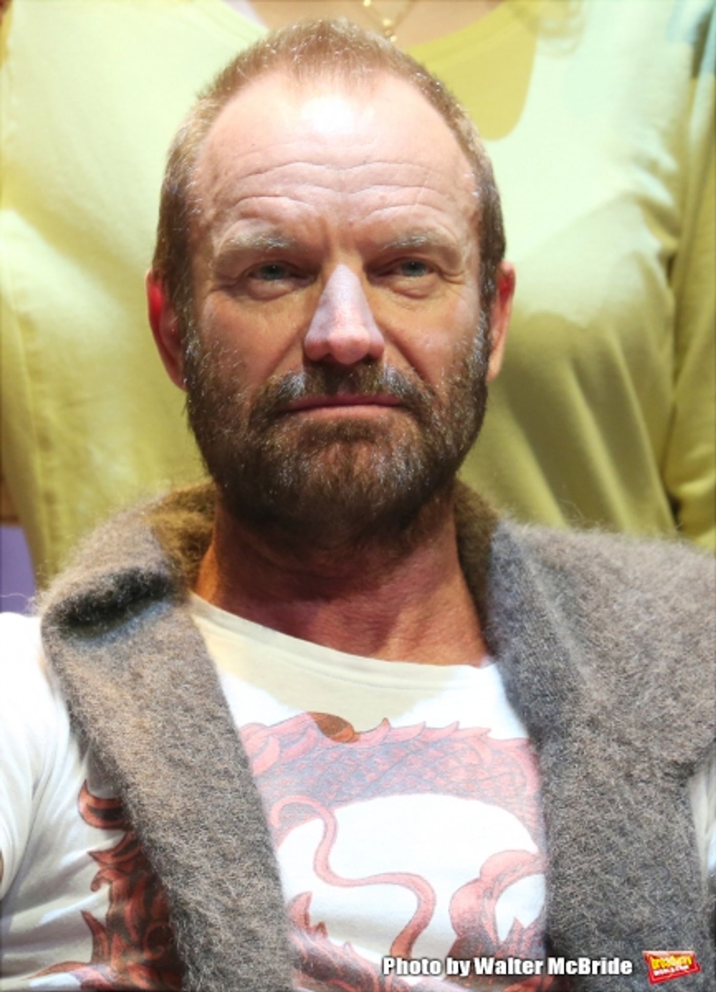 Photo Coverage: Sting and THE LAST SHIP Company Sign Cast Albums at the Neil Simon Theatre!  Image