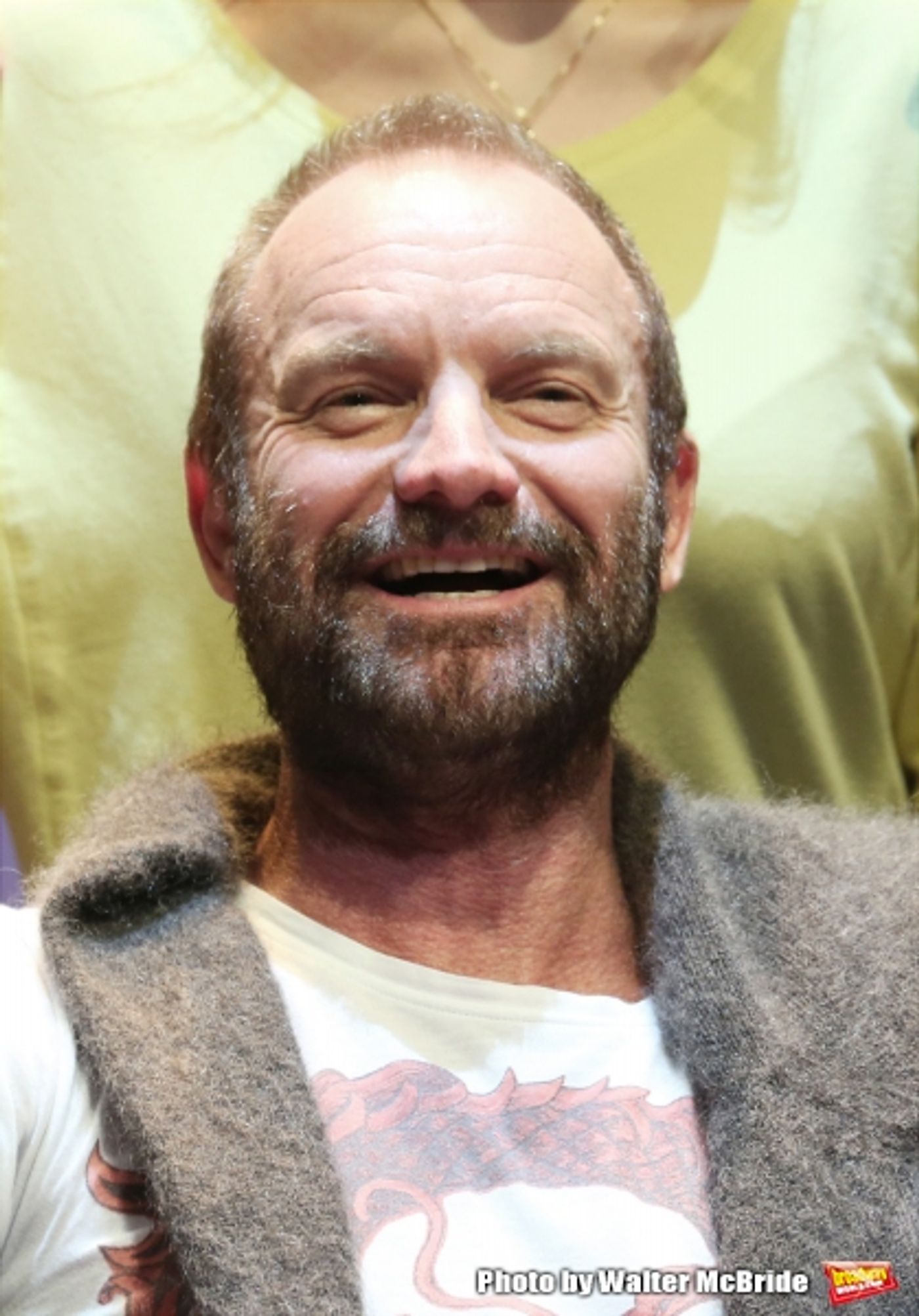 Photo Coverage: Sting and THE LAST SHIP Company Sign Cast Albums at the Neil Simon Theatre!  Image