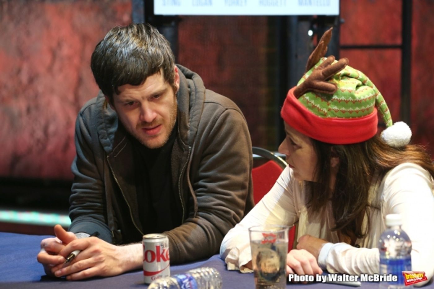 Photo Coverage: Sting and THE LAST SHIP Company Sign Cast Albums at the Neil Simon Theatre!  Image