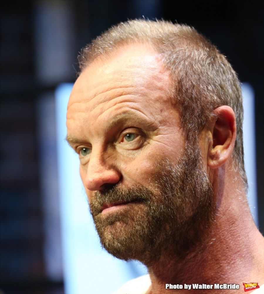 Photo Coverage: Sting and THE LAST SHIP Company Sign Cast Albums at the Neil Simon Theatre! Image
