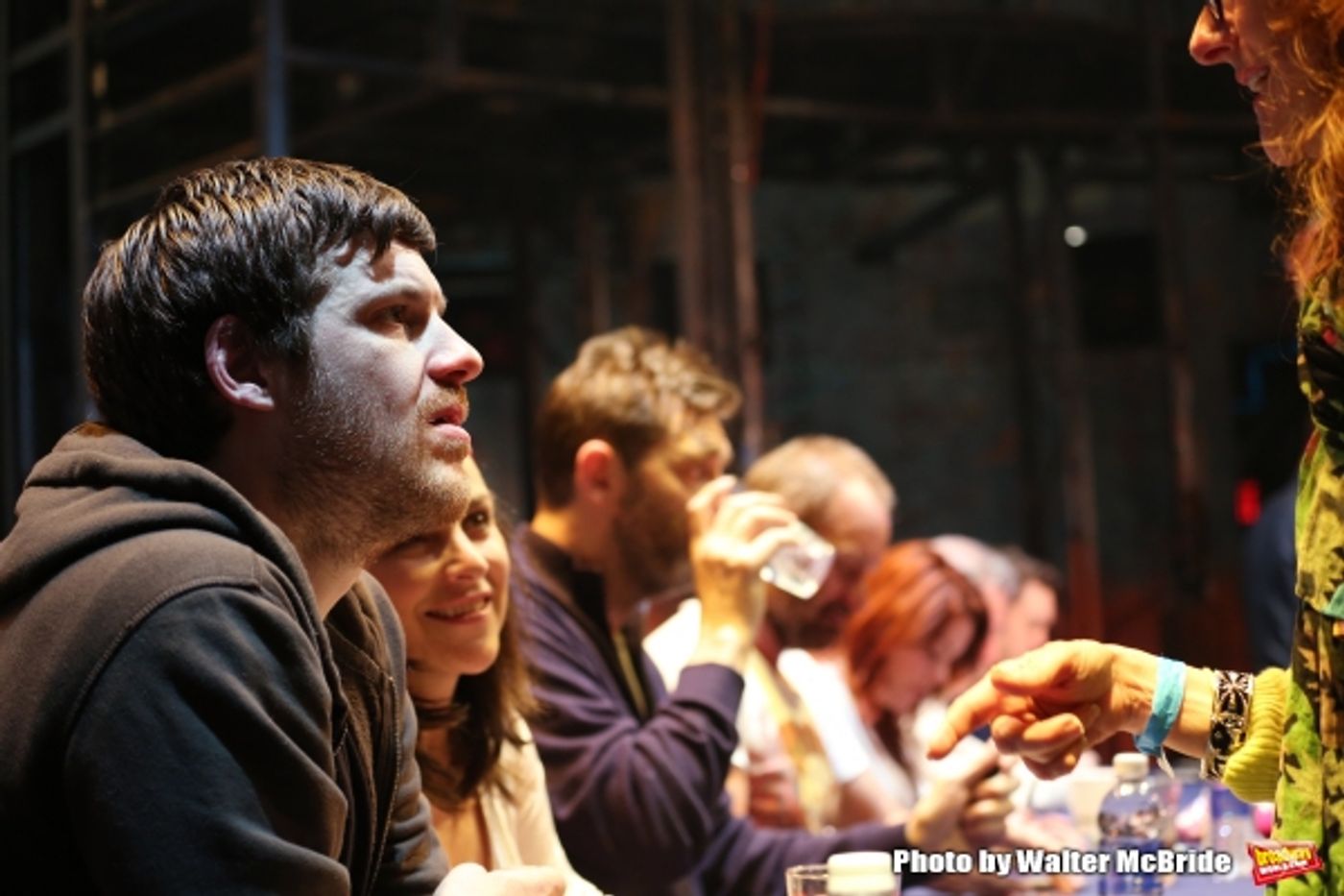 Photo Coverage: Sting and THE LAST SHIP Company Sign Cast Albums at the Neil Simon Theatre!  Image