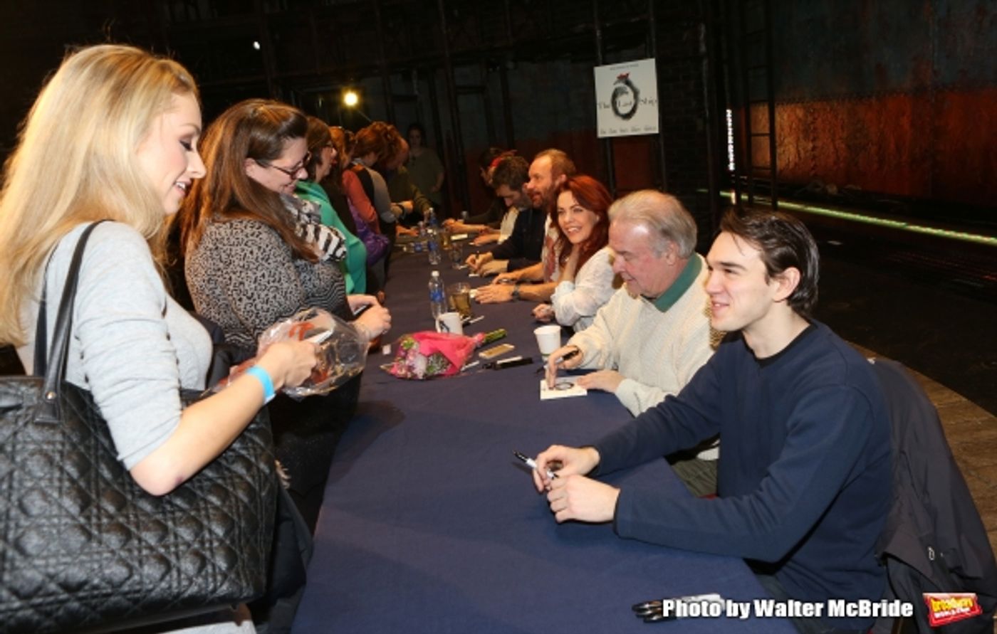 Photo Coverage: Sting and THE LAST SHIP Company Sign Cast Albums at the Neil Simon Theatre!  Image