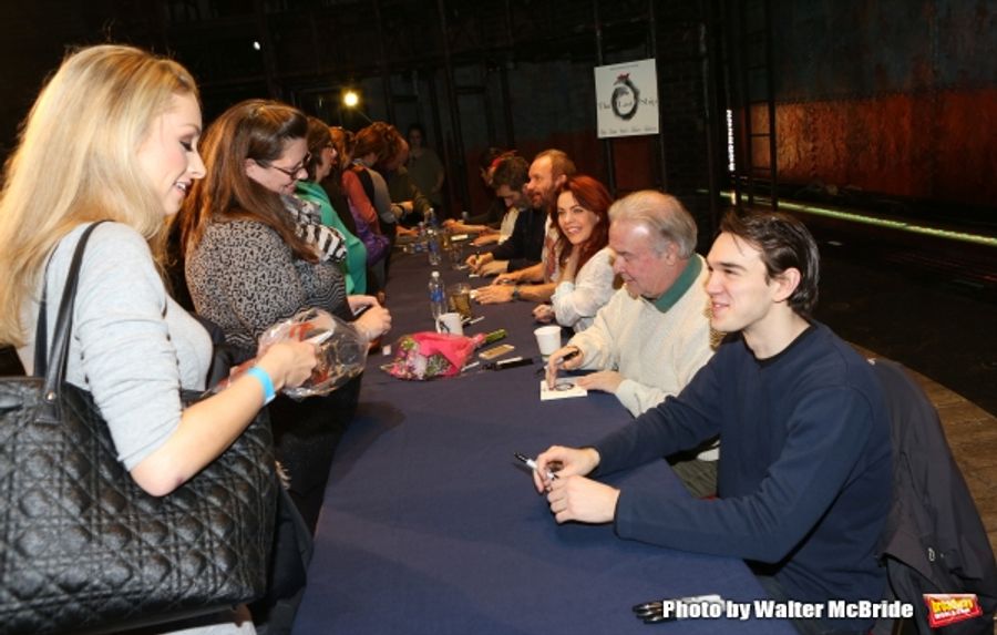 Photo Coverage: Sting and THE LAST SHIP Company Sign Cast Albums at the Neil Simon Theatre! Image