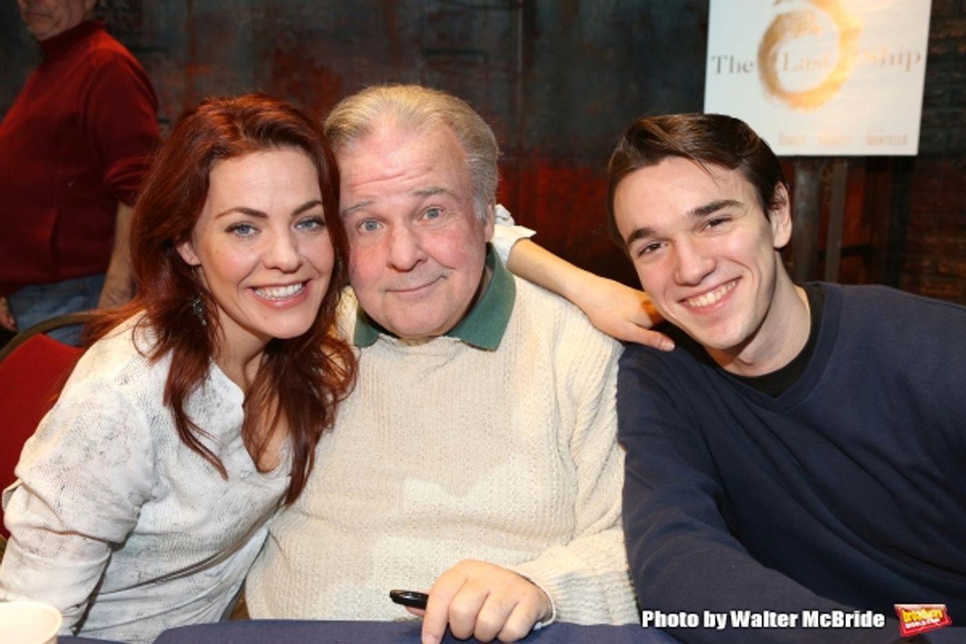 Photo Coverage: Sting and THE LAST SHIP Company Sign Cast Albums at the Neil Simon Theatre!  Image