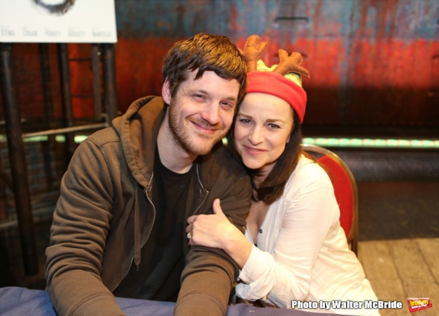 Photo Coverage: Sting and THE LAST SHIP Company Sign Cast Albums at the Neil Simon Theatre!  Image