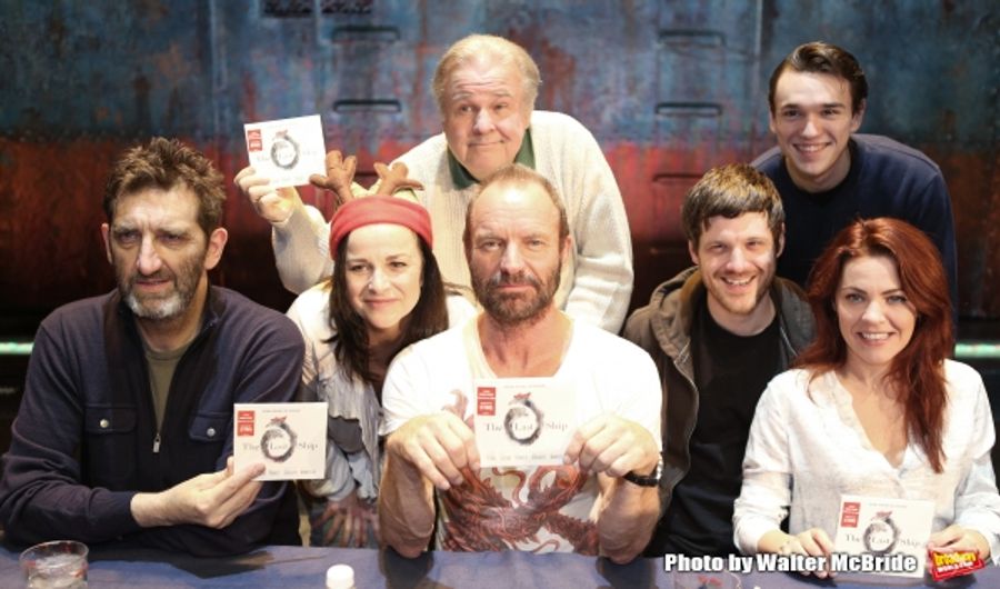 Photo Coverage: Sting and THE LAST SHIP Company Sign Cast Albums at the Neil Simon Theatre! Image