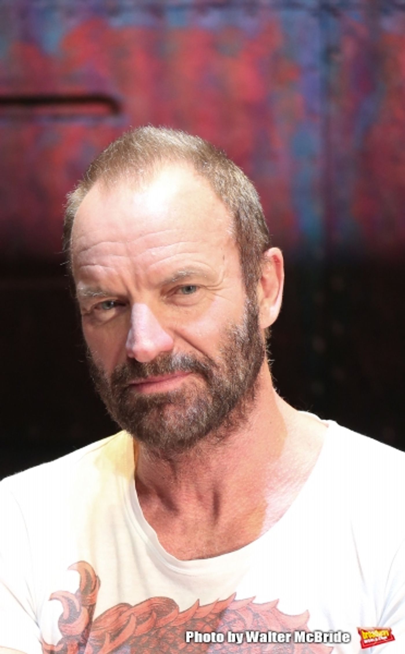 Photo Coverage: Sting and THE LAST SHIP Company Sign Cast Albums at the Neil Simon Theatre!  Image