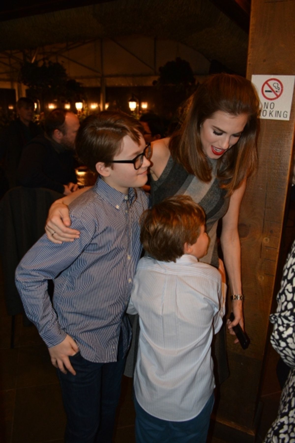 Jake Lucas, Allison Williams, John Allyn at 