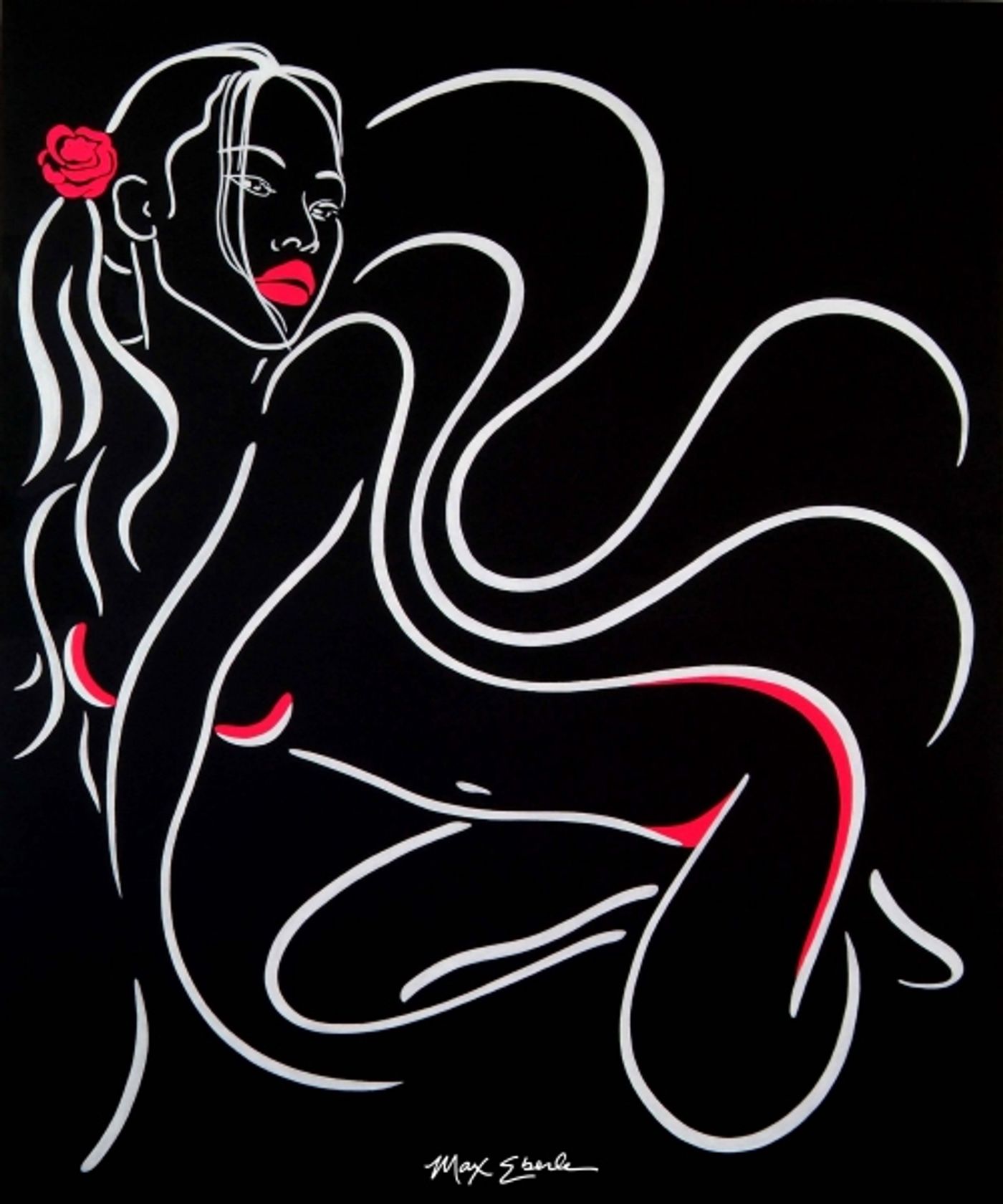 Photo Flash: Sneak Peek at Pro Pool Player and Artist, Max Eberle's Latest Work  Image