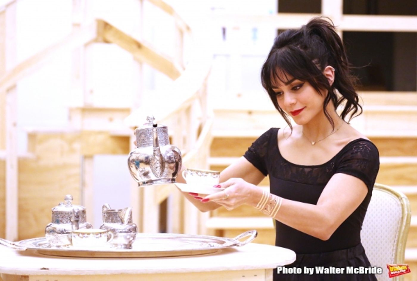 Photo Coverage: In the Rehearsal Room with Vanessa Hudgens and the Company of GIGI- Performance Preview!  Image