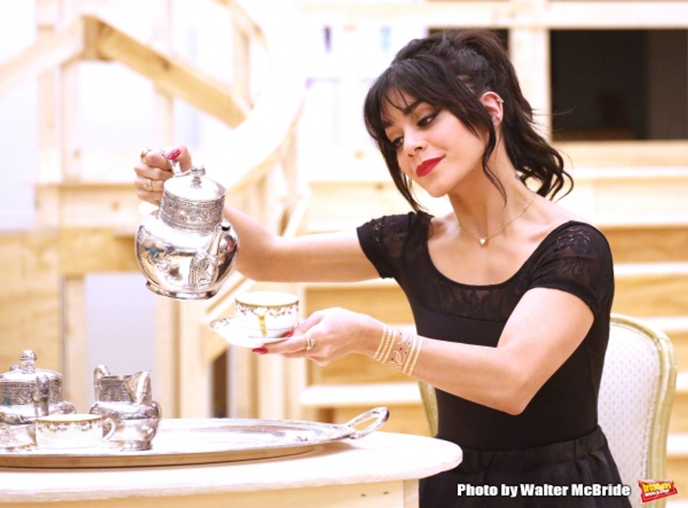 Photo Coverage: In the Rehearsal Room with Vanessa Hudgens and the Company of GIGI- Performance Preview!  Image