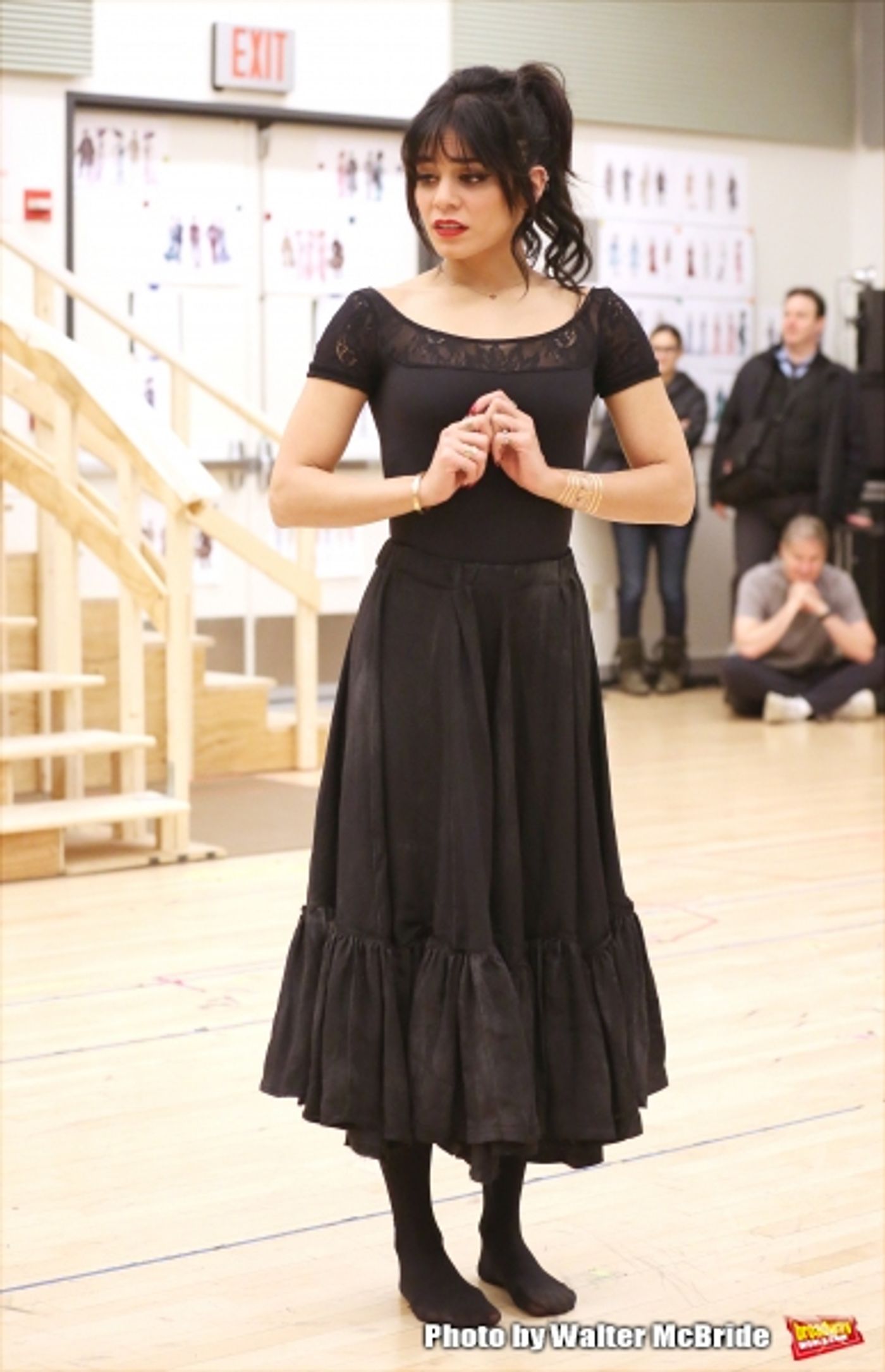 Photo Coverage: In the Rehearsal Room with Vanessa Hudgens and the Company of GIGI- Performance Preview!  Image