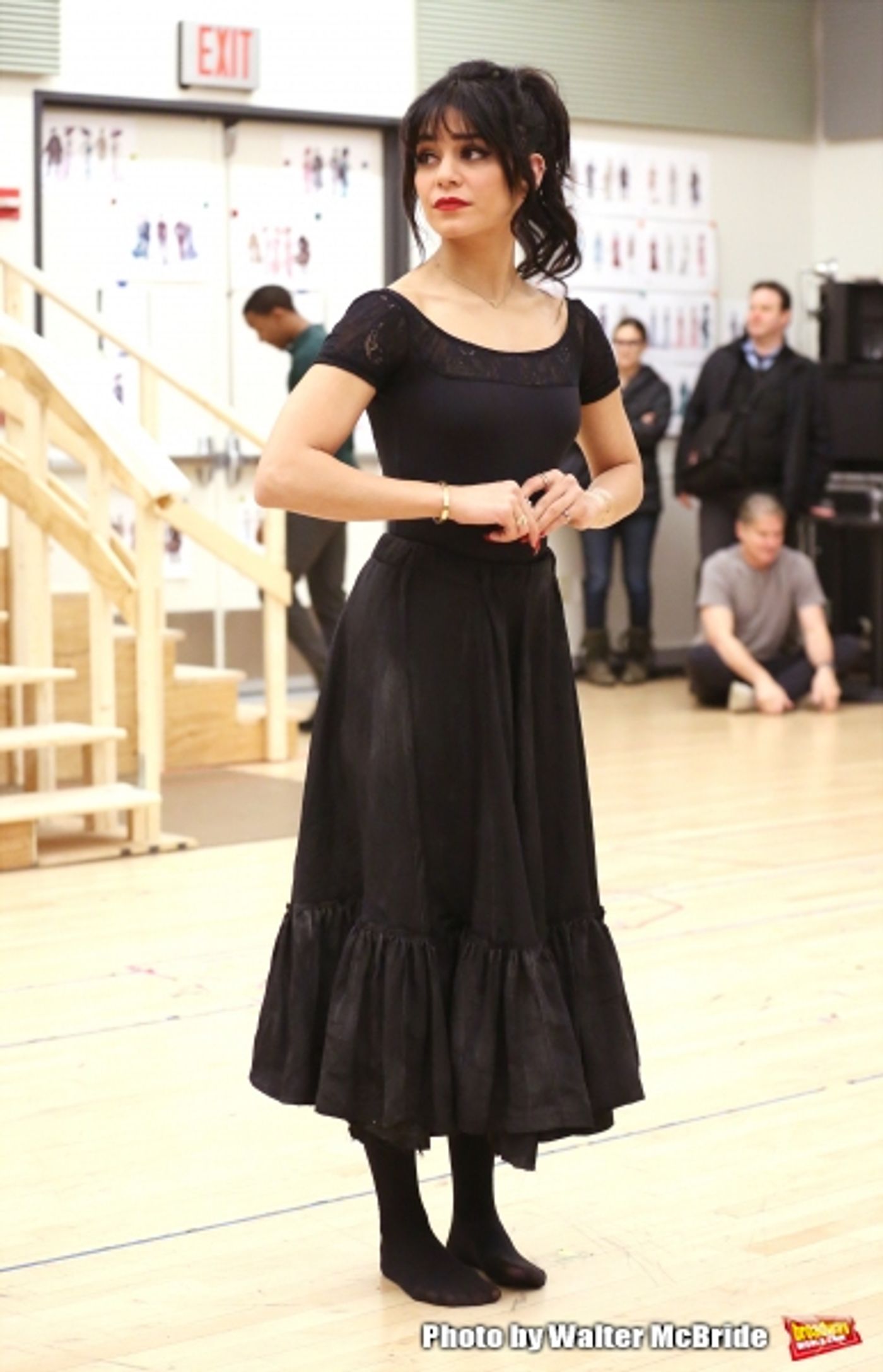 Photo Coverage: In the Rehearsal Room with Vanessa Hudgens and the Company of GIGI- Performance Preview!  Image