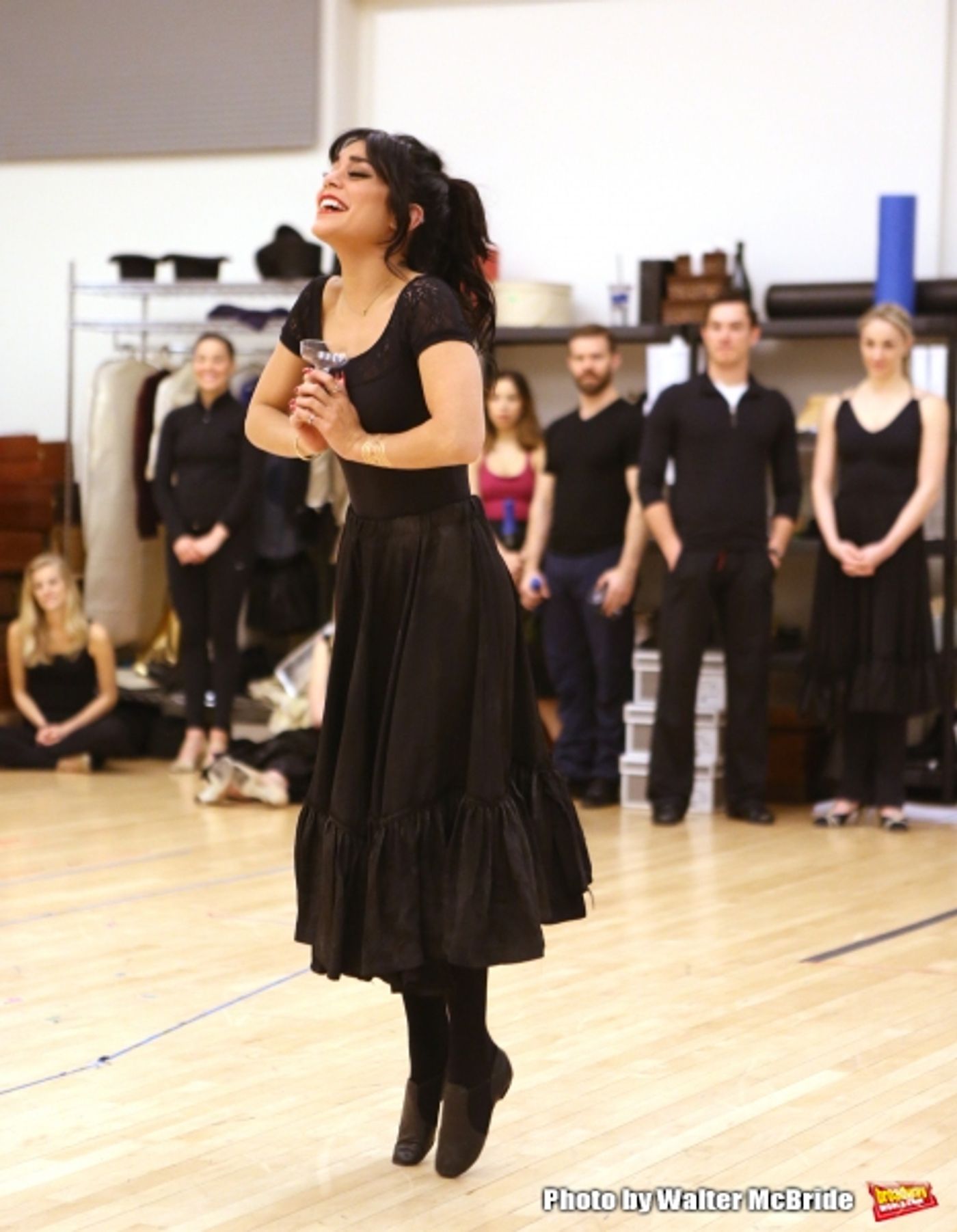 Photo Coverage: In the Rehearsal Room with Vanessa Hudgens and the Company of GIGI- Performance Preview!  Image