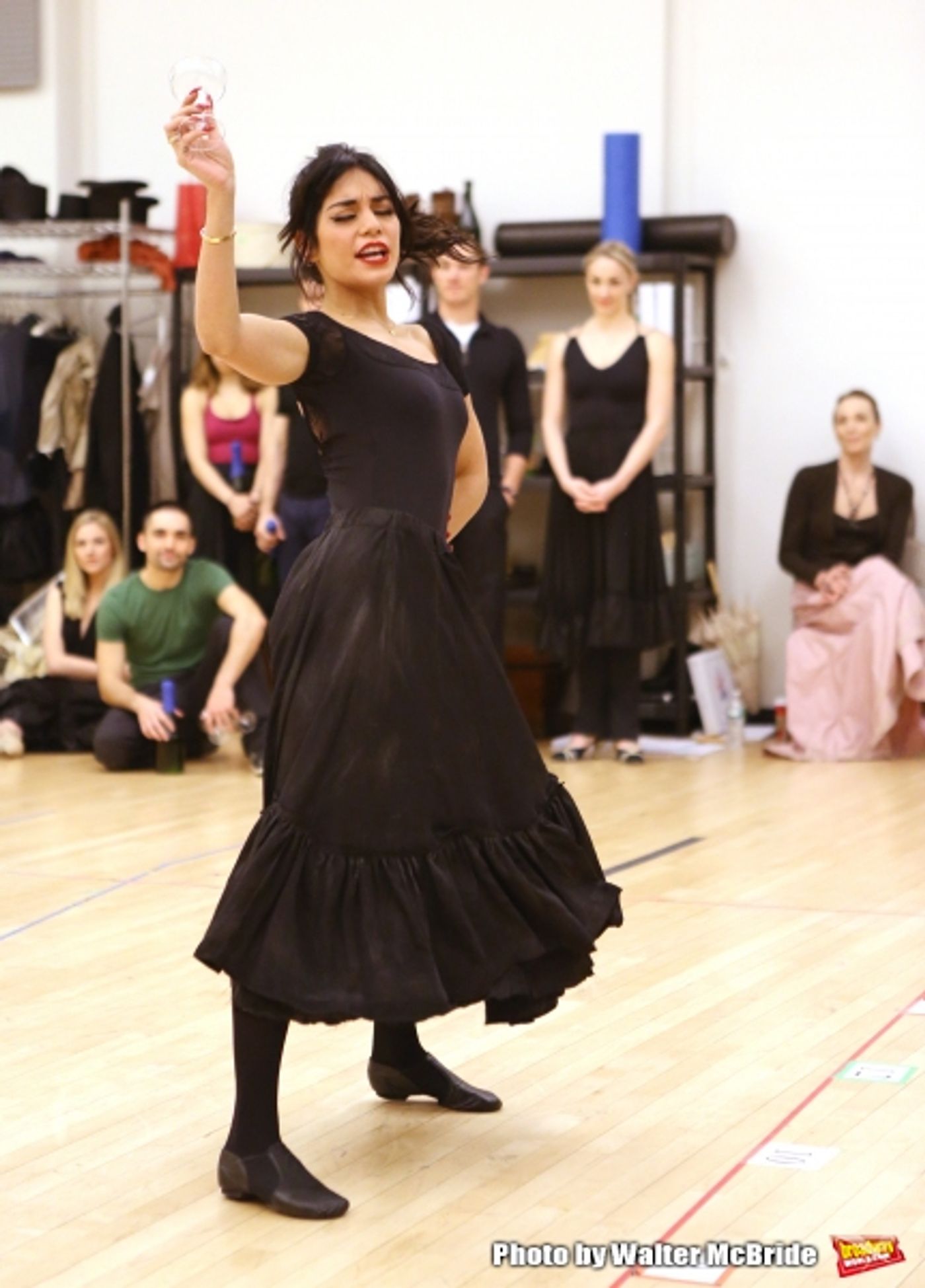 Photo Coverage: In the Rehearsal Room with Vanessa Hudgens and the Company of GIGI- Performance Preview!  Image