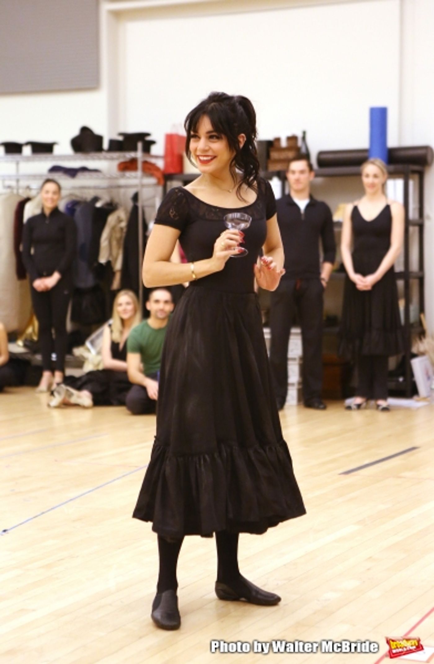 Photo Coverage: In the Rehearsal Room with Vanessa Hudgens and the Company of GIGI- Performance Preview!  Image