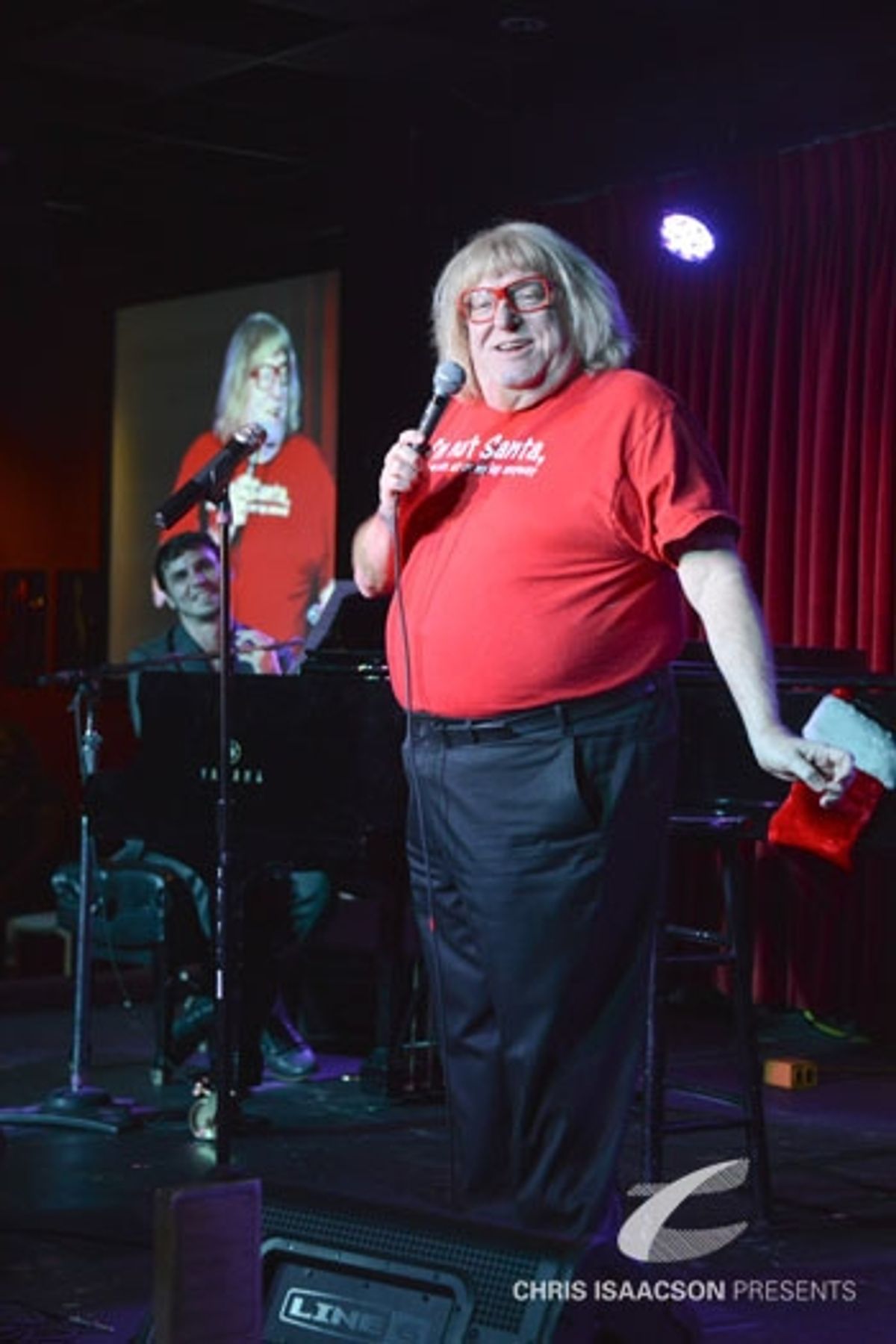  Bruce Vilanch with Gregory Nabours at 