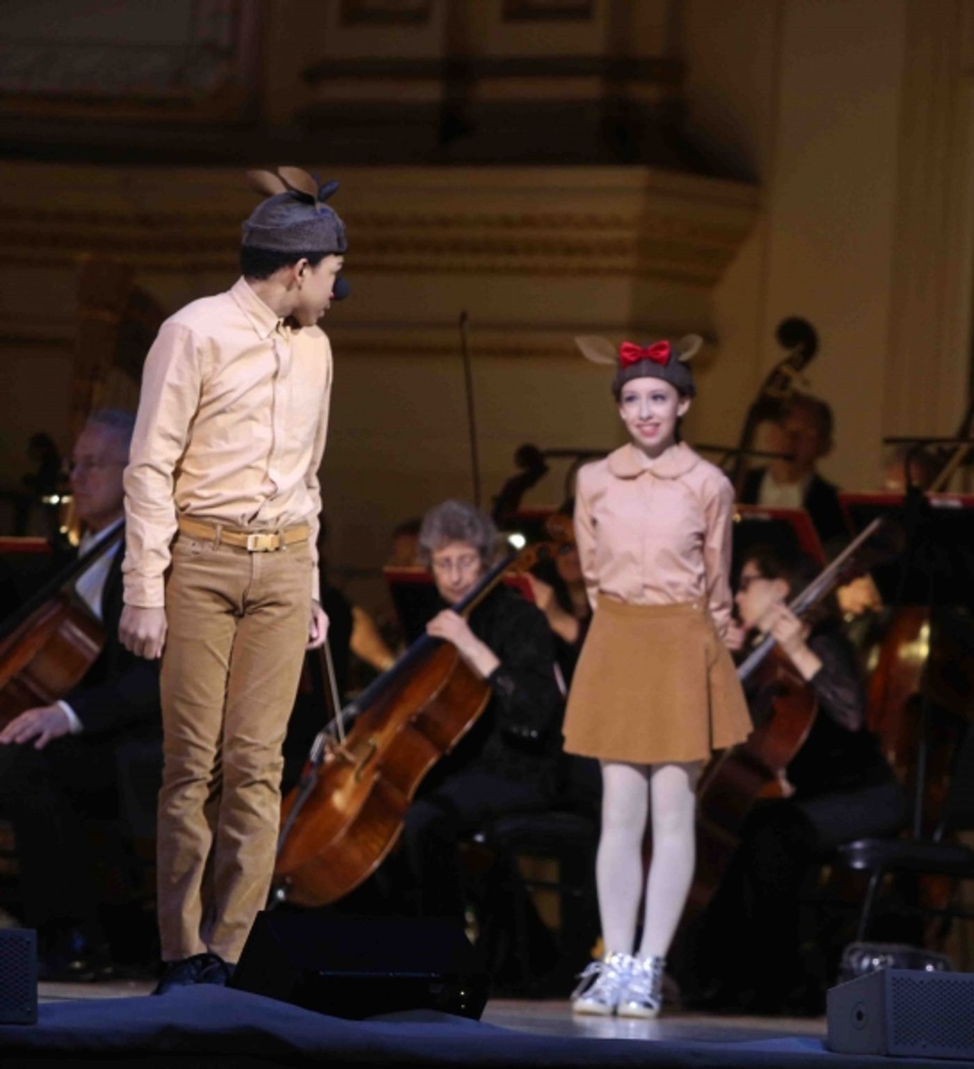 Photo Coverage: In Rehearsal for New York Pops' RUDOLPH THE RED-NOSED REINDEER  Image