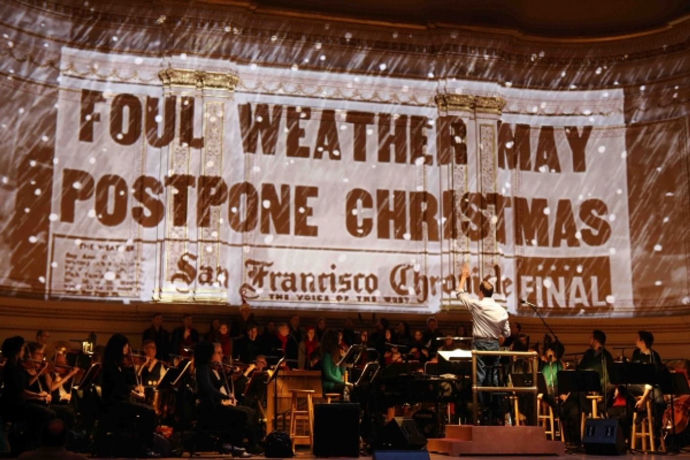 Photo Coverage: In Rehearsal for New York Pops' RUDOLPH THE RED-NOSED REINDEER  Image