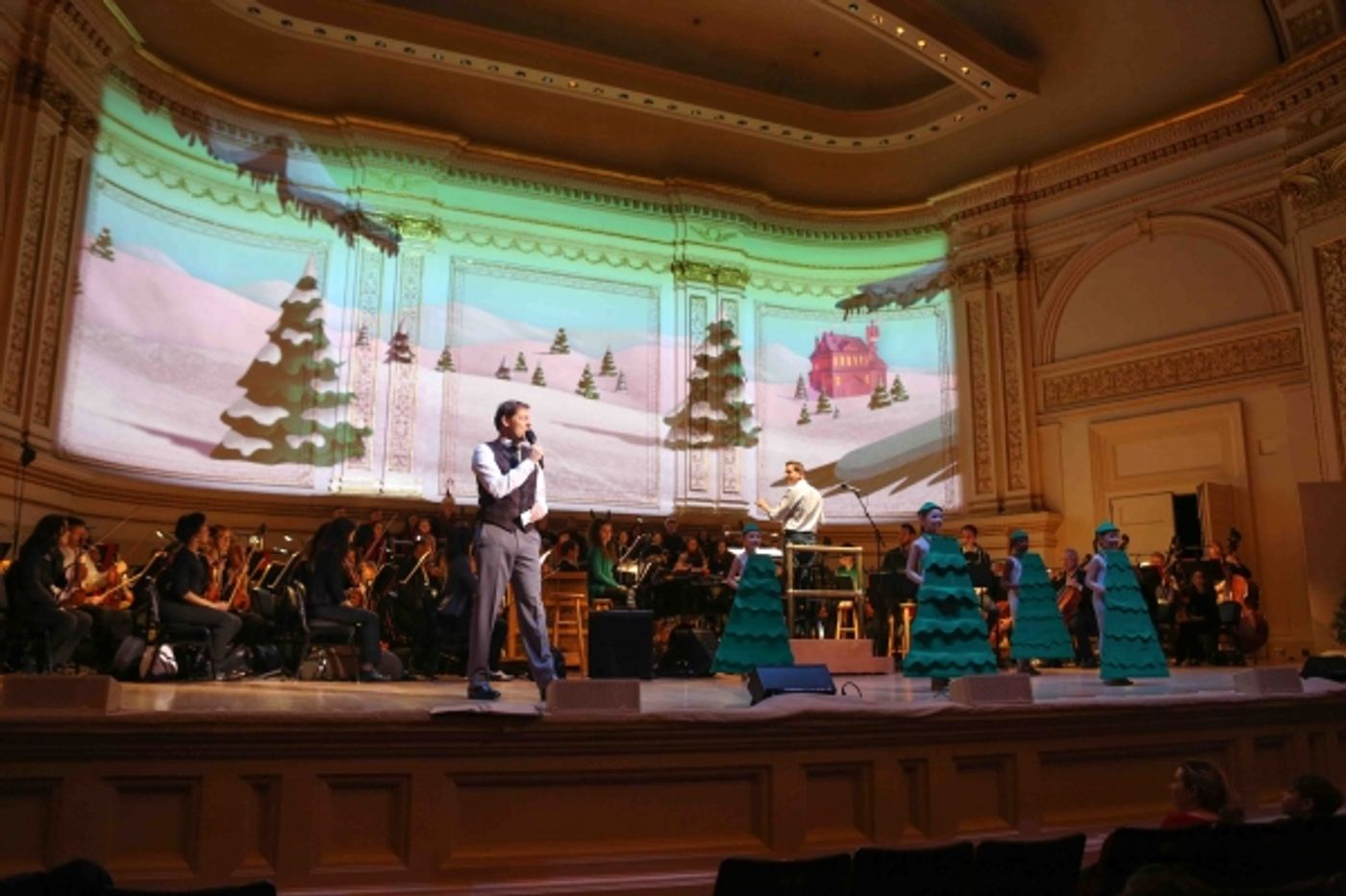 Photo Coverage: In Rehearsal for New York Pops' RUDOLPH THE RED-NOSED REINDEER  Image