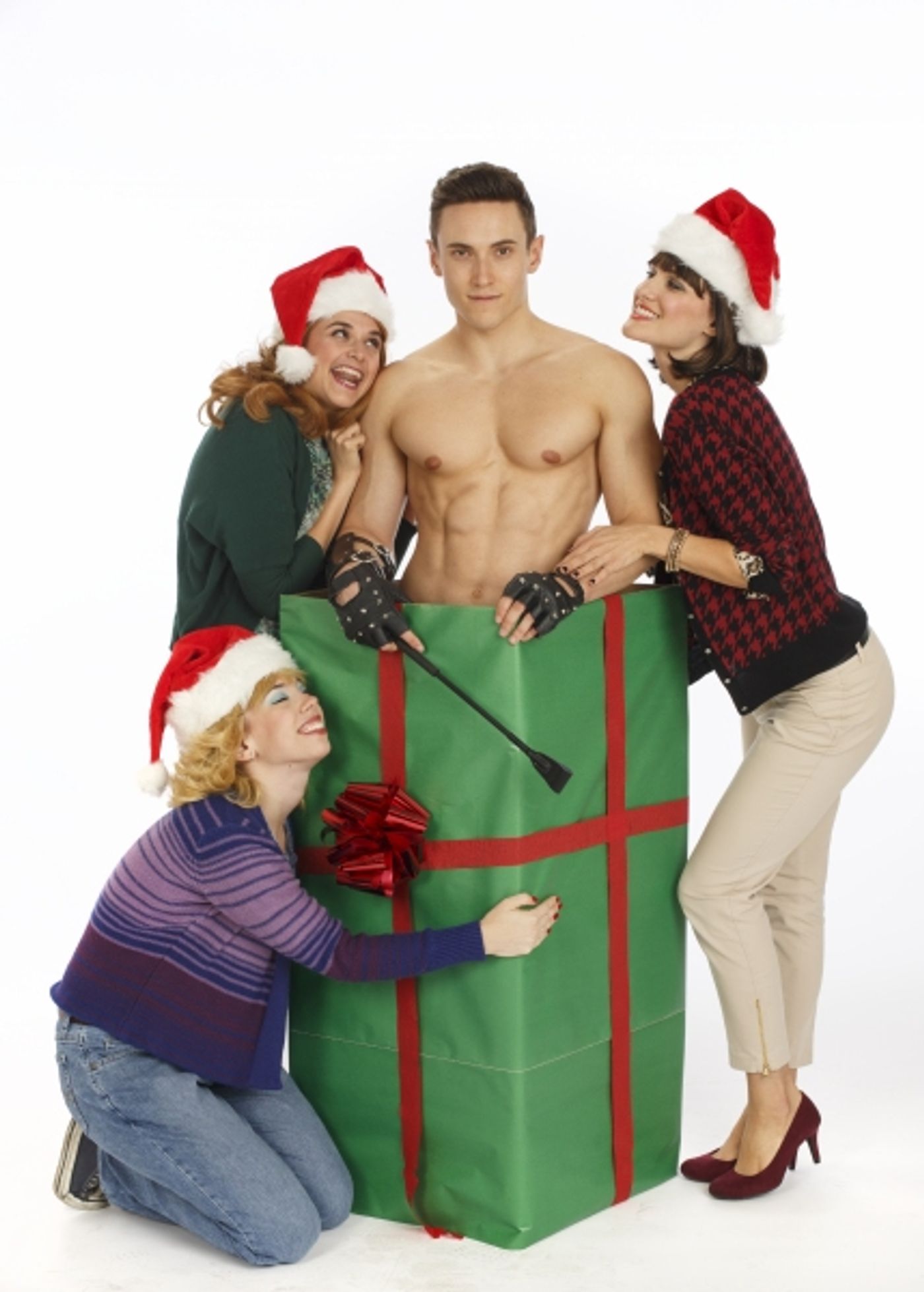 Photo Flash: Cast of 50 SHADES! THE MUSICAL PARODY Celebrates Holidays! Photo Flash: Cast of 50 SHADES! THE MUSICAL PARODY Celebrates Holidays! Image