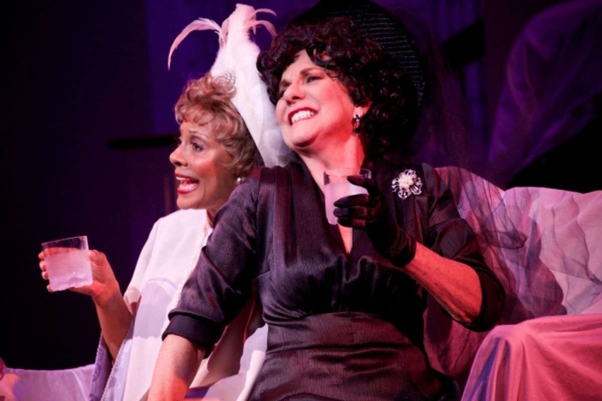 Leslie Uggams and Lourlene Snedeker at 