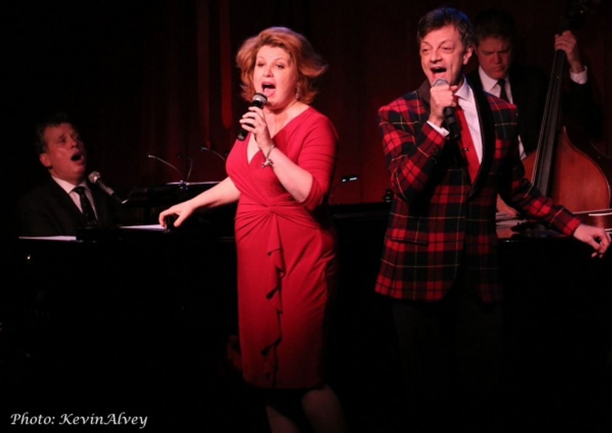 Jim Caruso, Klea Blackhurst at 