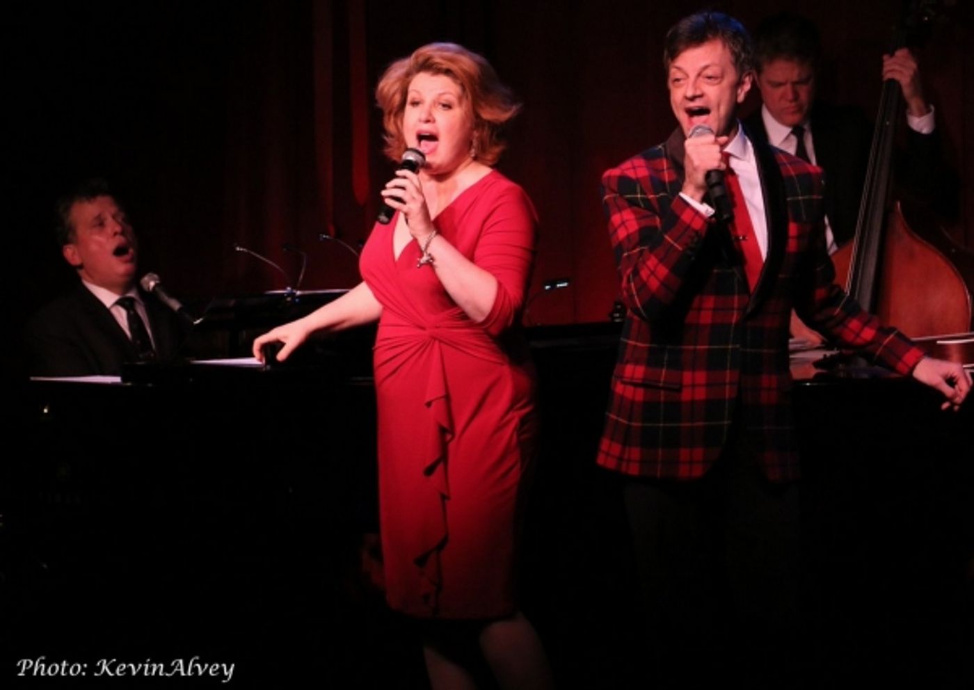 Photo Flash: First Look at Klea Blackhurst & Jim Caruso in 'A Swinging Birdland Christmas' Photo Flash: First Look at Klea Blackhurst & Jim Caruso in 'A Swinging Birdland Christmas' Image