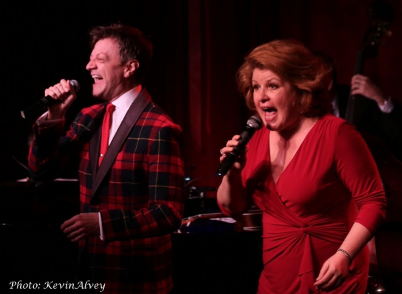 Photo Flash: First Look at Klea Blackhurst & Jim Caruso in 'A Swinging Birdland Christmas' Photo Flash: First Look at Klea Blackhurst & Jim Caruso in 'A Swinging Birdland Christmas' Image