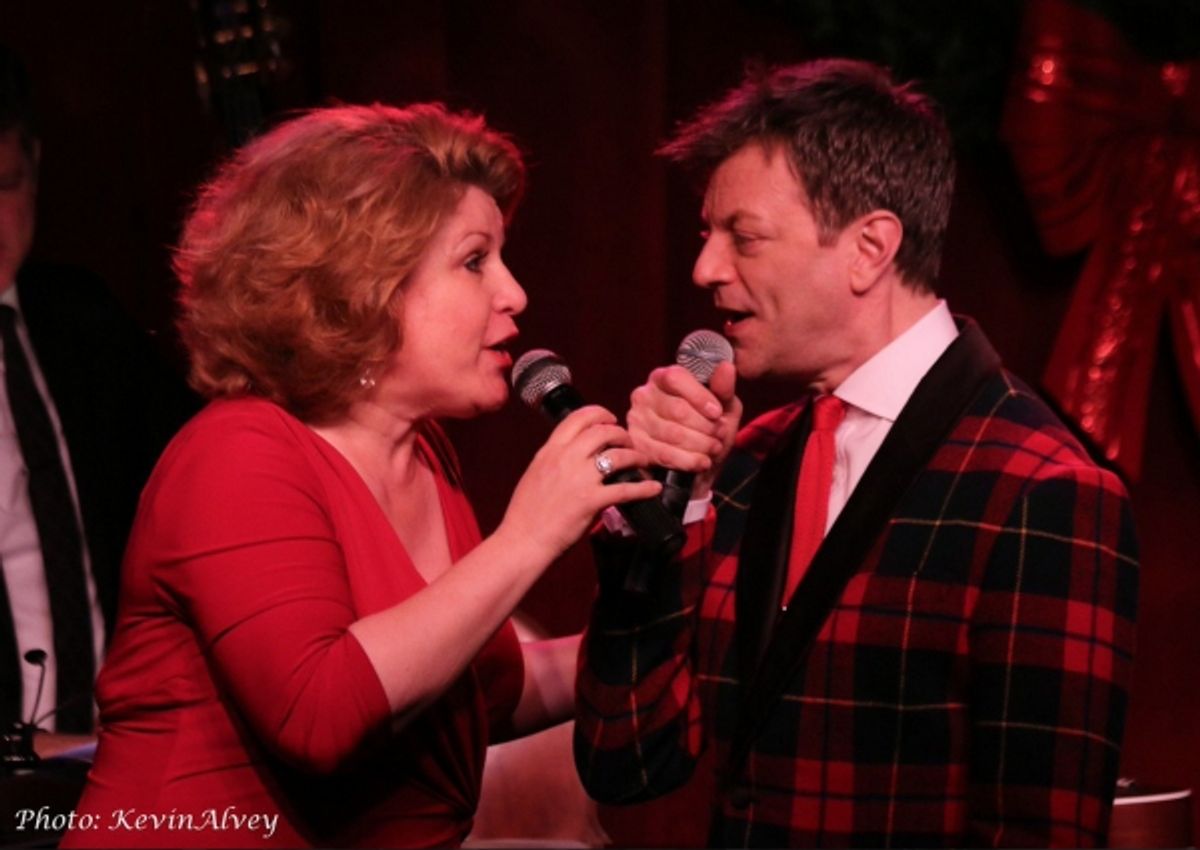 Jim Caruso, Klea Blackhurst at 