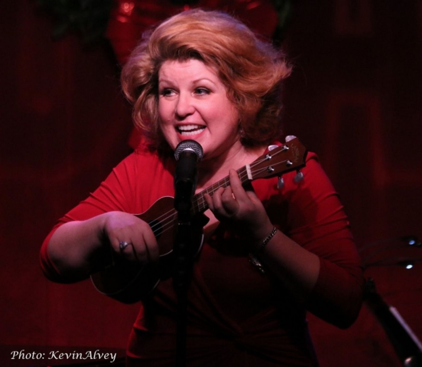 Photo Flash: First Look at Klea Blackhurst & Jim Caruso in 'A Swinging Birdland Christmas'  Image