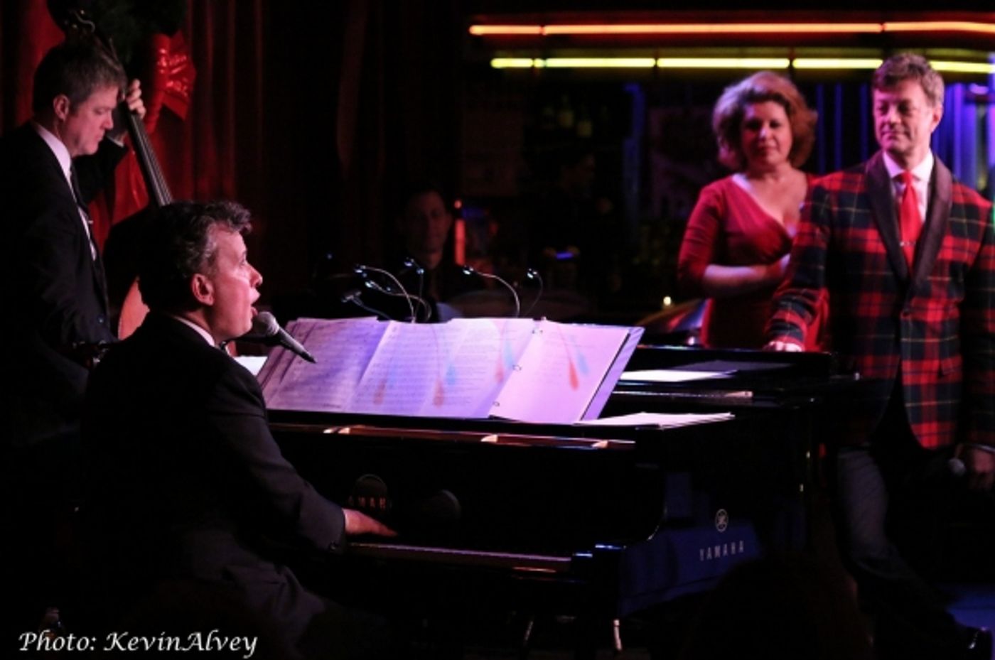 Photo Flash: First Look at Klea Blackhurst & Jim Caruso in 'A Swinging Birdland Christmas' Photo Flash: First Look at Klea Blackhurst & Jim Caruso in 'A Swinging Birdland Christmas' Image