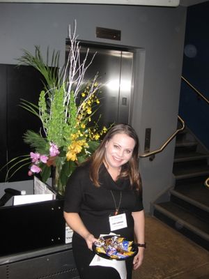 Cori Gardner welcoming the audience @ BroadwayWorld Cori Gardner welcoming the audience Photo