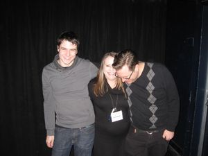 Mac Smith, Cori Gardner and Nate Claus @ BroadwayWorld Mac Smith, Cori Gardner and Nate Claus Photo