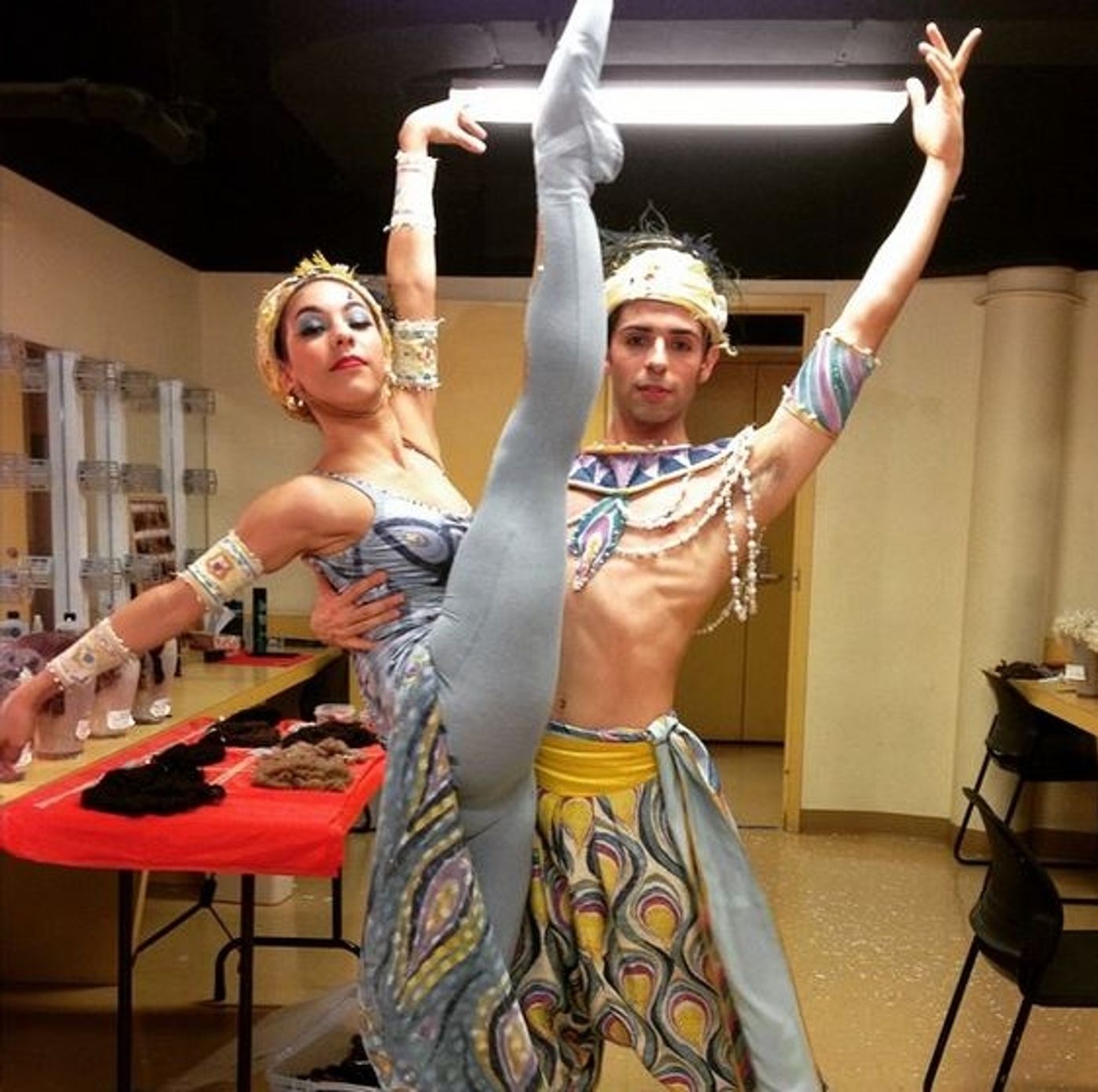 Photo Flash: Saturday Intermission Pics - December 27 - The Casts of BILLY ELLIOT, AMERICAN IN PARIS, and More! Photo Flash: Saturday Intermission Pics - December 27 - The Casts of BILLY ELLIOT, AMERICAN IN PARIS, and More! Image