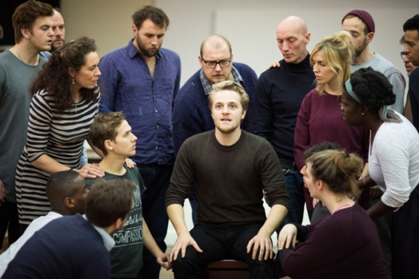 Photo Coverage: New Cast Of SHAKESPEARE IN LOVE In Rehearsal!  Image